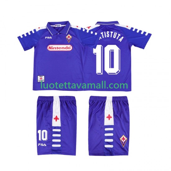 Lapset ACF Fiorentina RUICOSTA 10 Retro 1998 1999 Lyhythihainen Fanipaita ,Koti