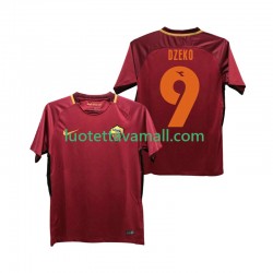 Miehet AS Roma DZEKO 9 Retro 2017-2018 Lyhythihainen Fanipaita ,Koti