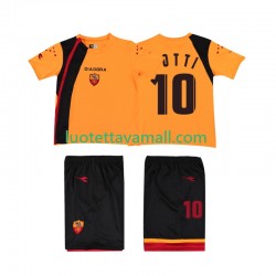 Lapset AS Roma TOTTI 10 Retro 2005-2006 Lyhythihainen Fanipaita ,Koti