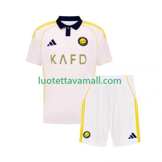 Lapset Al Nassr 2025-2026 Lyhythihainen Fanipaita ,Kolmas