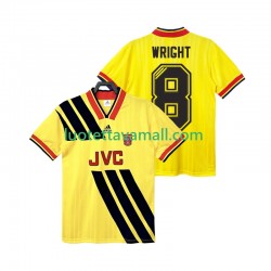 Miehet Arsenal WRIGHT 8 Retro 1993 1994 Lyhythihainen Fanipaita ,Vieras