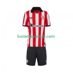 Lapset Athletic Bilbao 2025-2026 Lyhythihainen Fanipaita ,Koti