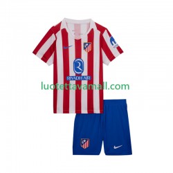 Lapset Atlético Madrid 2025-2026 Lyhythihainen Fanipaita ,Koti