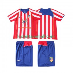 Lapset Atlético Madrid Retro 2004 2005 Lyhythihainen Fanipaita ,Koti