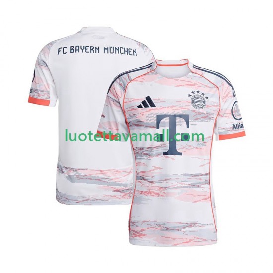 Miehet FC Bayern München 2025-2026 Lyhythihainen Fanipaita ,Vieras