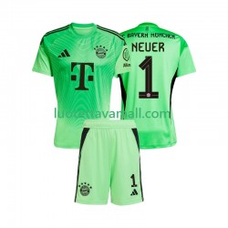 Lapset FC Bayern München Maalivahdin Manuel Neuer 1 2025-2026 Lyhythihainen Fanipaita ,Koti