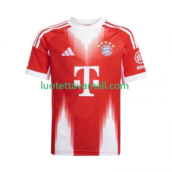 Miehet FC Bayern München 2025-2026 Lyhythihainen Fanipaita ,Koti