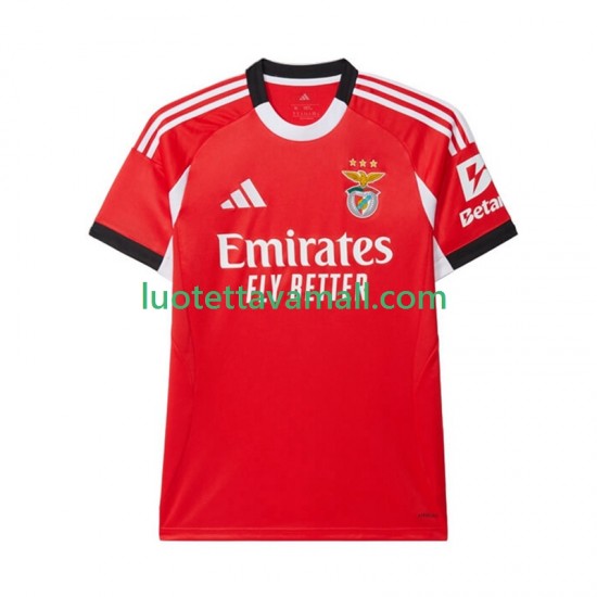 Miehet Benfica 2025-2026 Lyhythihainen Fanipaita ,Koti