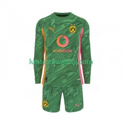 Lapset Borussia Dortmund Maalivahdin 2025-2026 Pitkähihainen Fanipaita ,Koti