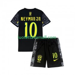 Lapset Brasilia Neymar JR 10 Cheist the Redeemer Football Shirts 2024 Lyhythihainen ,Koti