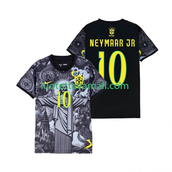 Miehet Brasilia Neymar JR 10 Cheist the Redeemer 2024 Lyhythihainen Fanipaita ,Koti