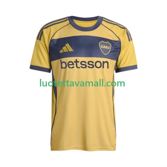 Miehet CA Boca Juniors 2025-2026 Lyhythihainen Fanipaita ,Vieras