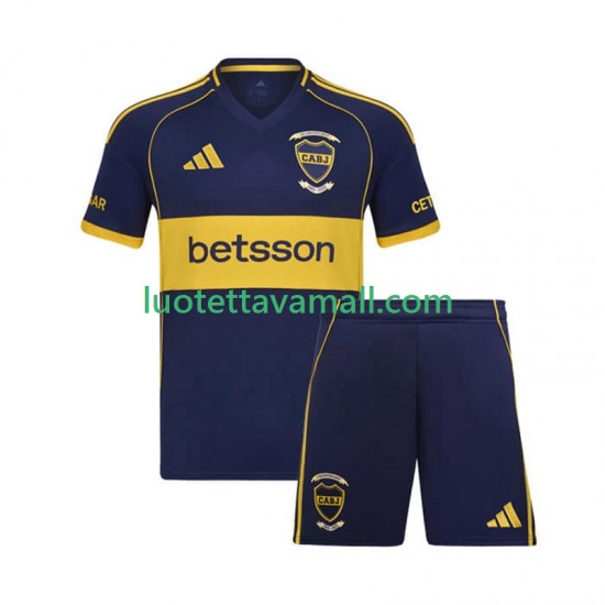 Lapset CA Boca Juniors 2025-2026 Lyhythihainen Fanipaita ,Koti