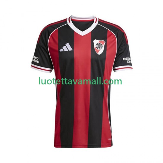 Miehet CA River Plate 2025 Lyhythihainen Fanipaita ,Vieras