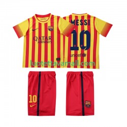 Lapset FC Barcelona Lionel Messi 10 Retro 2013 2014 Lyhythihainen Fanipaita ,Vieras