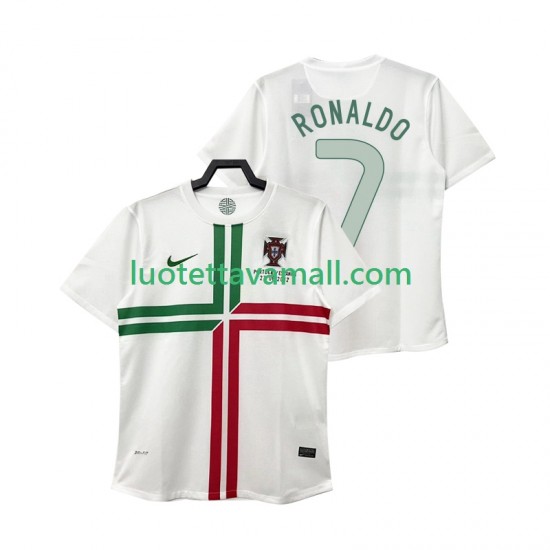 Miehet Portugali Cristiano Ronaldo 7 Retro 2012 Lyhythihainen Fanipaita ,Vieras