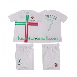 Lapset Portugali Cristiano Ronaldo 7 Retro 2012 Lyhythihainen Fanipaita ,Vieras