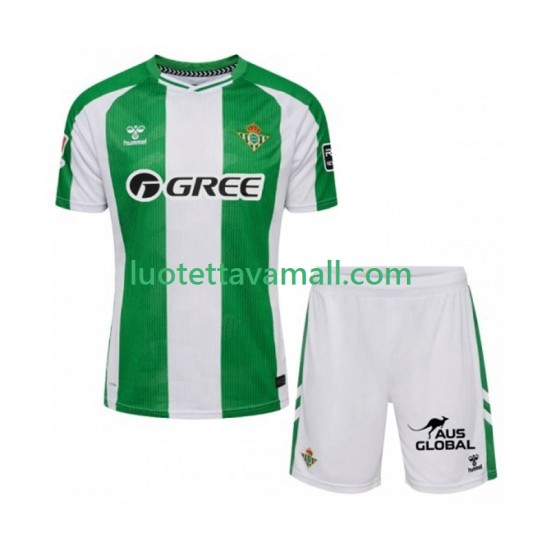 Lapset Real Betis 2025-2026 Lyhythihainen Fanipaita ,Koti
