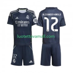 Lapset Real Madrid Alexander-Arnold 12 2025-2026 Lyhythihainen Fanipaita ,Vieras