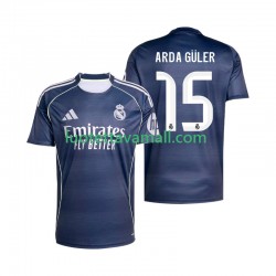 Miehet Real Madrid Arda Guler 15 2025-2026 Lyhythihainen Fanipaita ,Vieras