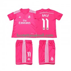 Lapset Real Madrid Bale 11 Retro 2014 2015 Lyhythihainen Fanipaita ,Vieras
