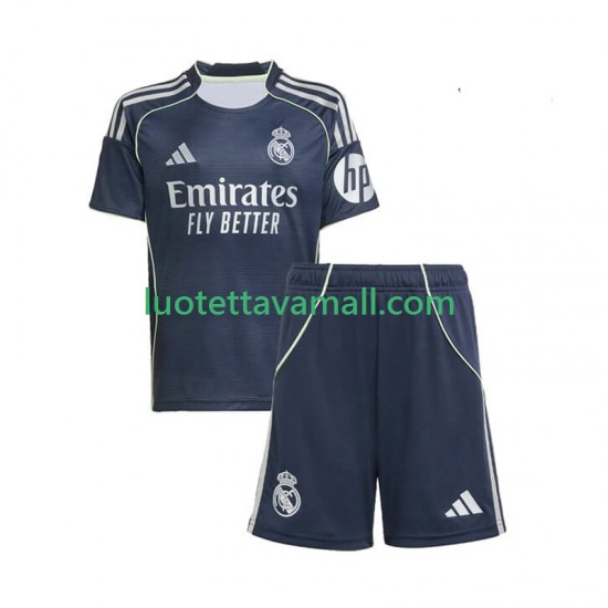 Lapset Real Madrid 2025-2026 Lyhythihainen Fanipaita ,Vieras