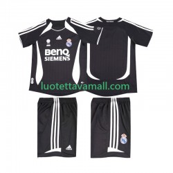 Lapset Real Madrid Retro 2006 2007 Lyhythihainen Fanipaita ,Vieras