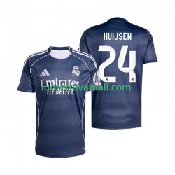 Miehet Real Madrid Huijsen 24 2025-2026 Lyhythihainen Fanipaita ,Vieras