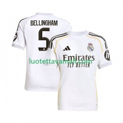 Miehet Real Madrid Jude Bellingham 5 2025-2026 Lyhythihainen Fanipaita ,Koti