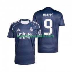 Miehet Real Madrid Kylian Mbappe 9 2025-2026 Lyhythihainen Fanipaita ,Vieras