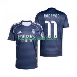 Miehet Real Madrid Rodrygo 11 2025-2026 Lyhythihainen Fanipaita ,Vieras