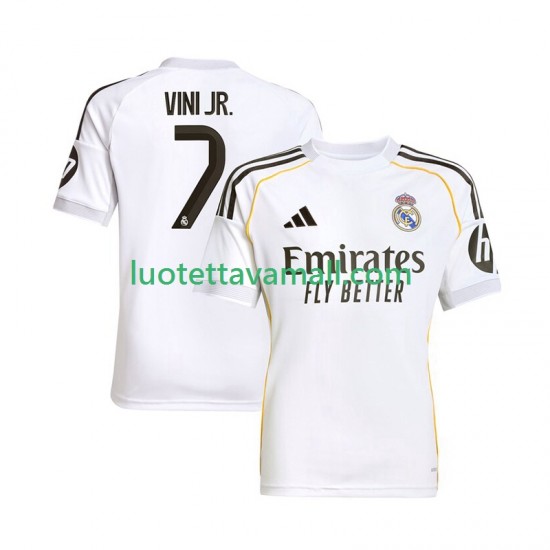 Miehet Real Madrid Vinicius Junior 7 2025-2026 Lyhythihainen Fanipaita ,Koti