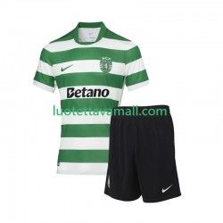 Lapset Sporting CP 2025-2026 Lyhythihainen Fanipaita ,Koti