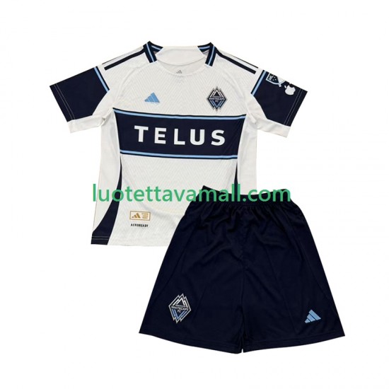Lapset Vancouver Whitecaps 2025 Lyhythihainen Fanipaita ,Vieras