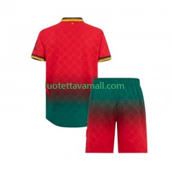 Lapset AC Milan Maalivahdin 2024-2025 Lyhythihainen Fanipaita ,Neljäs