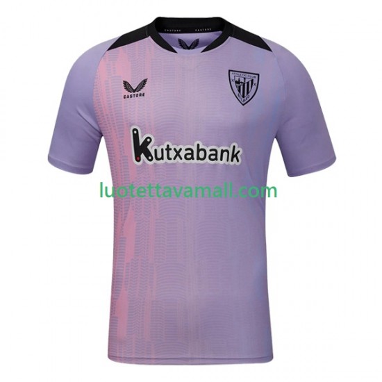 Miehet Athletic Bilbao 2024-2025 Lyhythihainen Fanipaita ,Kolmas