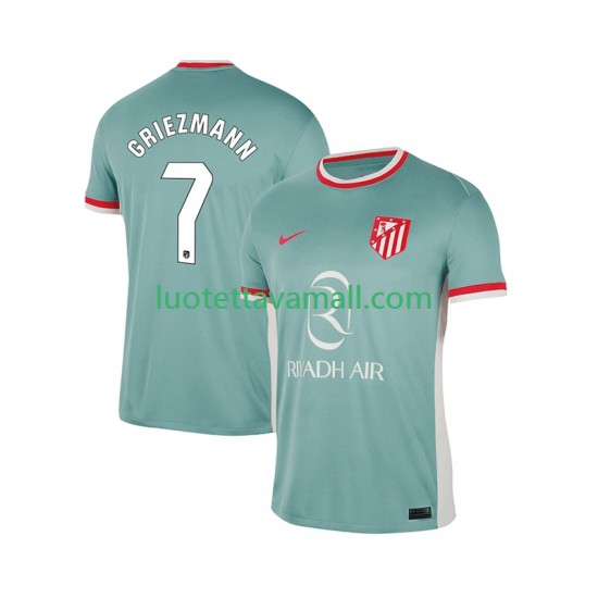 Miehet Atlético Madrid Antoine Griezmann 7 2024-2025 Lyhythihainen Fanipaita ,Vieras