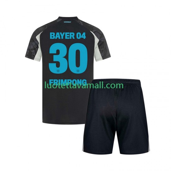 Lapset Bayer 04 Leverkusen Frimpong 30 2024-2025 Lyhythihainen Fanipaita ,Kolmas
