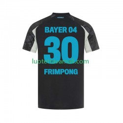 Miehet Bayer 04 Leverkusen Frimpong 30 2024-2025 Lyhythihainen Fanipaita ,Kolmas