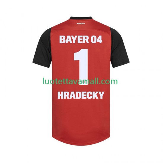 Miehet Bayer 04 Leverkusen HRADECKY 1 2024-2025 Lyhythihainen Fanipaita ,Koti