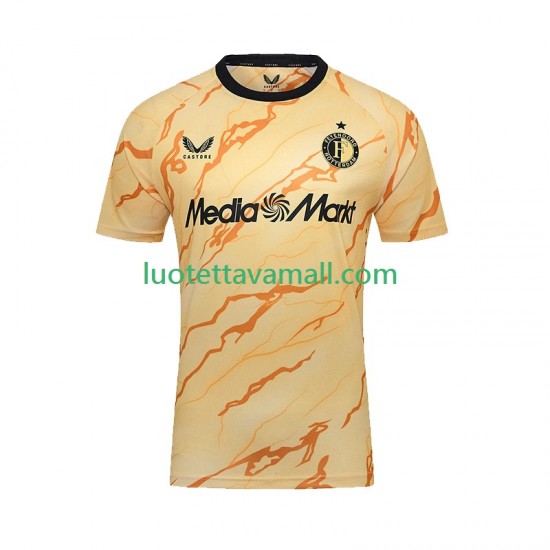 Miehet Feyenoord Rotterdam 2024-2025 Lyhythihainen Fanipaita ,Neljäs