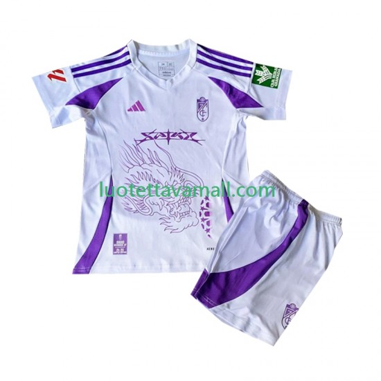 Lapset Girona 2024-2025 Lyhythihainen Fanipaita ,Neljäs