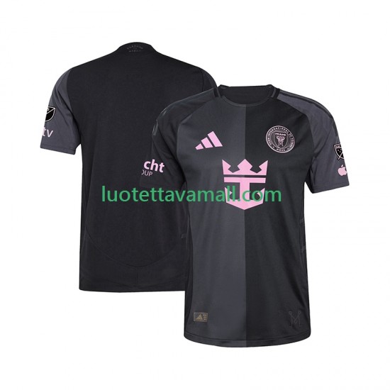 Miehet Inter Miami 2025 Lyhythihainen Fanipaita ,Vieras