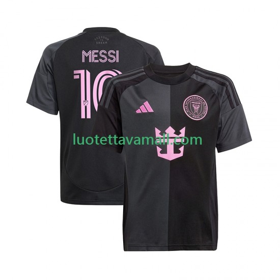Miehet Inter Miami Lionel Messi 10 2025 Lyhythihainen Fanipaita ,Vieras