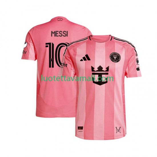 Miehet Inter Miami Lionel Messi 10 2025 Lyhythihainen Fanipaita ,Koti