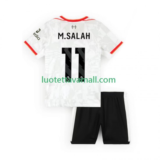 Lapset Liverpool M.SALAH 11 2024-2025 Lyhythihainen Fanipaita ,Kolmas