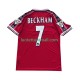 Miehet Manchester United Beckham 7 Retro 1998-1999 Lyhythihainen Fanipaita ,Koti