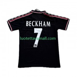 Miehet Manchester United Beckham 7 Retro 1998-1999 Lyhythihainen Fanipaita ,Kolmas