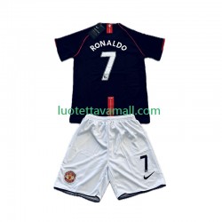 Lapset Manchester United Cristiano Ronaldo 7 Retro 2007-2008 Lyhythihainen Fanipaita ,Vieras