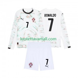 Lapset Portugali Cristiano Ronaldo 7 2025 Pitkähihainen Fanipaita ,Vieras